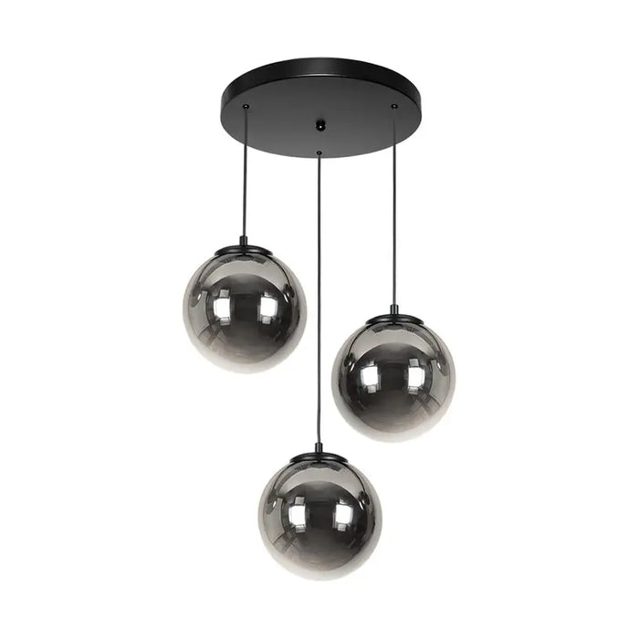 PENDANT E27 F45 BLACK/GRAY LIGHTSTYLE CITY - Пендели<<<Вътрешно