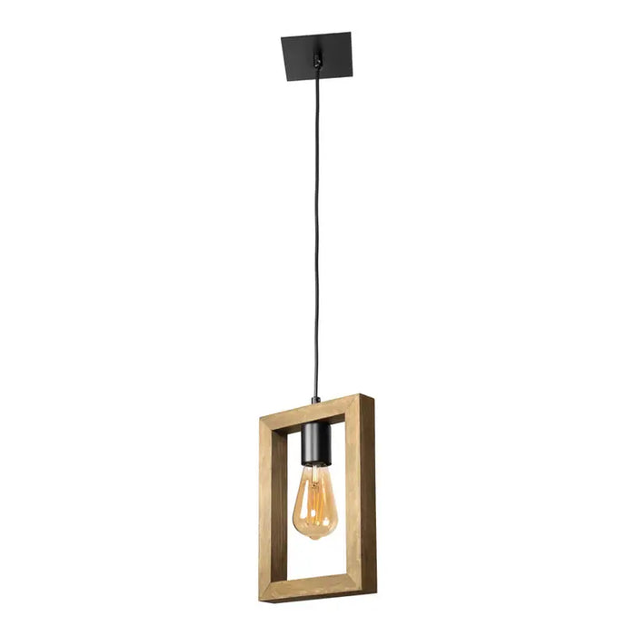 PENDANT E27 WALNUT LIGHTSTYLE TIERA - Пендели<<<Вътрешно осветление<<<Осветление<<<Praktiker&&&Пендели<<<Вътрешно