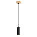 PENDANT GU10 BLACK/WOOD RABALUX TORAS - Пендели<<<Вътрешно осветление<<<Осветление<<<Praktiker&&&Пендели<<<Вътрешно