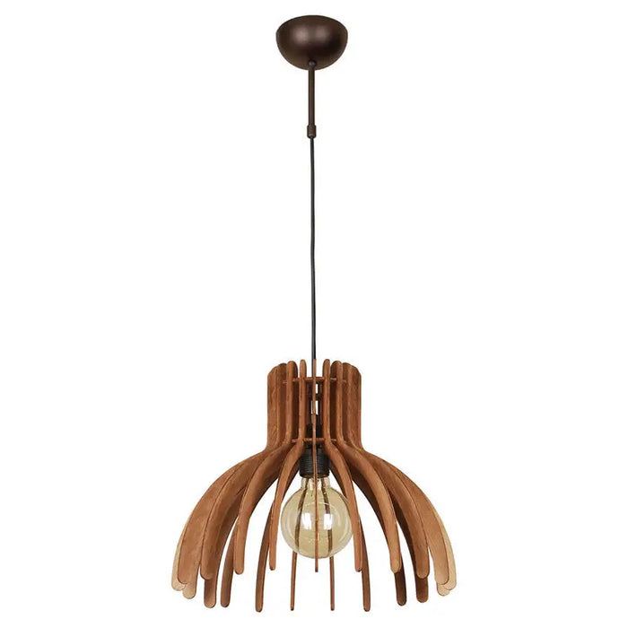 PENDEL ANEMONE E27 60W ROSEWOOD LIGHTSTYLE - Пендели<<<Вътрешно