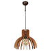 PENDEL ANEMONE E27 60W ROSEWOOD LIGHTSTYLE - Пендели<<<Вътрешно