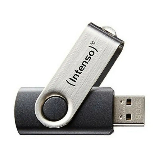 Pendrive INTENSO 3503490 USB 2.0 64 GB Black 64 GB USB stick - Компютър Мрежи и компоненти<<<Компютри|