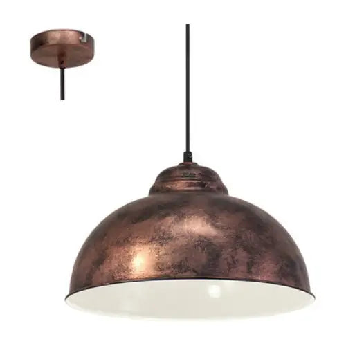 PENDULUM 1XE27 EGLO TRURO 2 - Пендели<<<Вътрешно осветление<<<Осветление<<<Praktiker&&&Пендели<<<Вътрешно