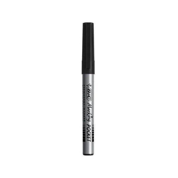 PERMANENT MARKER FINE BIC - BLACK - Маркери<<<Канцеларски материали<<<AmperelB2B