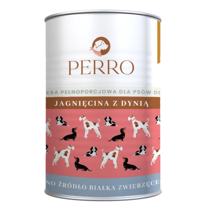 PERRO Lamb with pumpkin - wet food for dogs - 400g