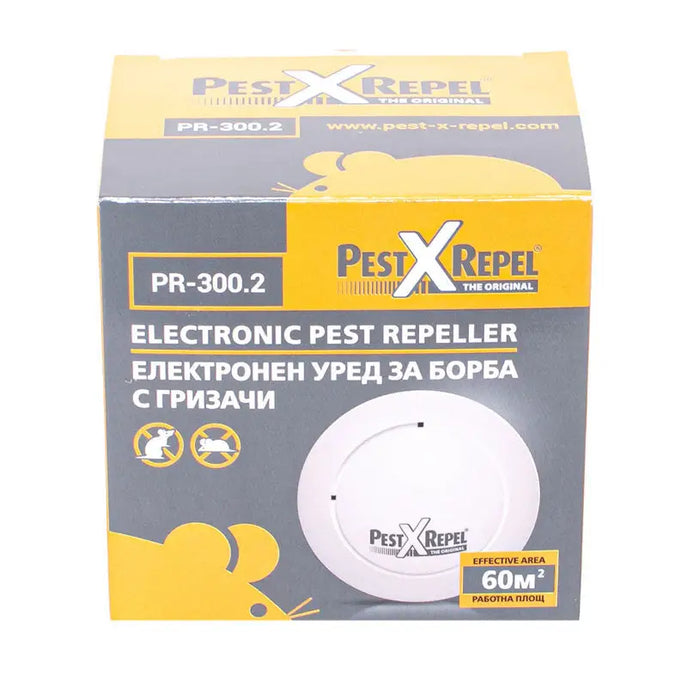 PEST-X-REPEL ULTRASONIC ELECTRONIC RODENT REPELLENT DEVICE - Защита от гризачи<<<Защита от