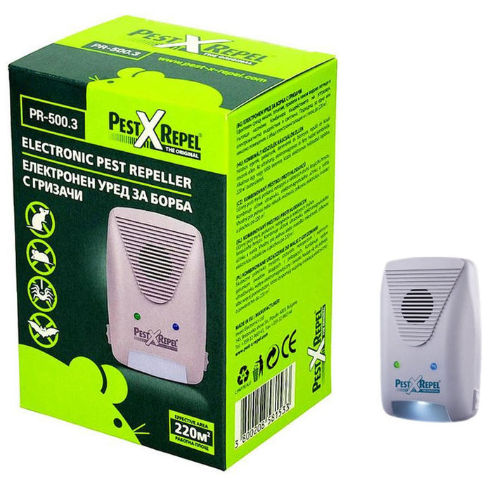 COMBINED ELECTRONIC PEST-X-REPEL DEVICE