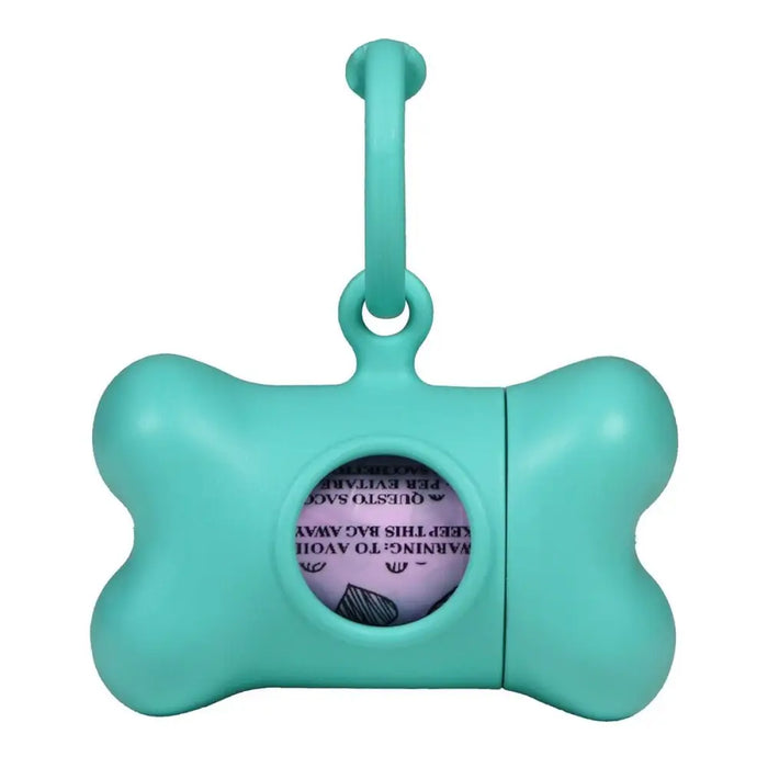 Pet Bag Dispenser United Pets Bon Ton Nano Classic Dog Aquamarine Recycled plastic (6 x 3 x 4 cm) - Домашни