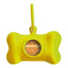 Pet Bag Dispenser United Pets Bon Ton Neon Dog Yellow (8 x 4,2 x 5 cm) - Домашни Животни<<<Дом