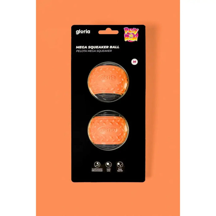 Pet Ball Gloria PLAY AND RUN Orange TPR M 6,35 cm 2 Units - Домашни Животни<<<Дом Градина<<<BigBuy&&&Играчки<<<Домашни