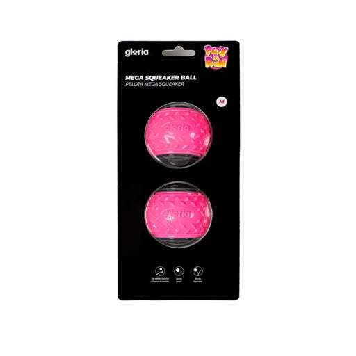 Pet Ball Gloria PLAY AND RUN Pink TPR M 6,35 cm 2 Units - Домашни Животни<<<Дом Градина<<<BigBuy&&&Играчки<<<Домашни