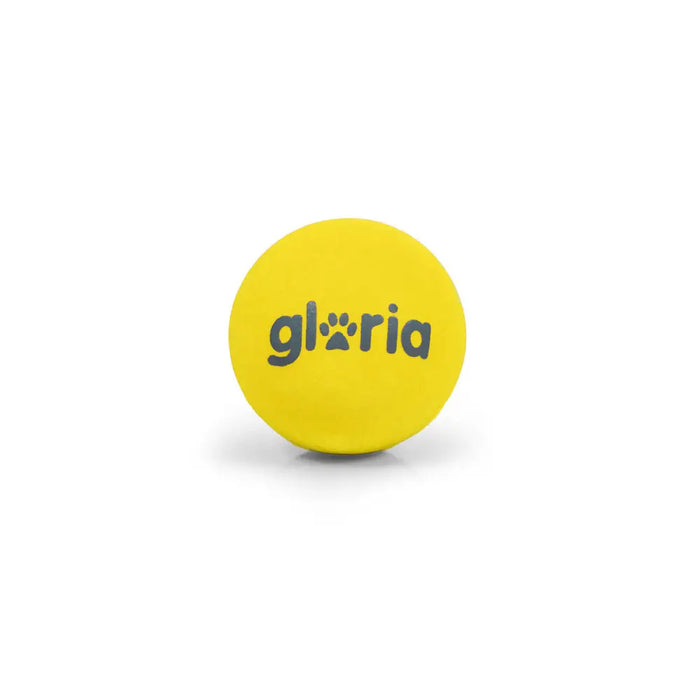 Pet Ball Gloria PLAY AND RUN Yellow Foam TPR S 4,5 cm 2 Units - Домашни Животни<<<Дом