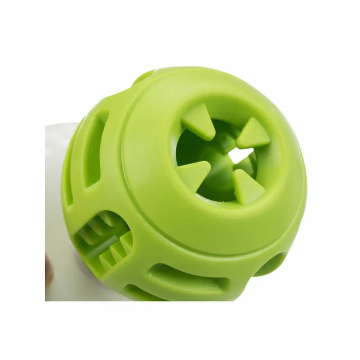 Pet Ball Trixie Lick’n’Snack White Green Plastic TPR Ø 8/12 x 13 cm - Домашни Животни<<<Дом