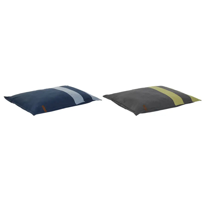 Pet bed DKD Home Decor 90 x 10 x 70 cm 90 x 70 x 10 cm Grey Blue 2 Units - Домашни Животни<<<Дом