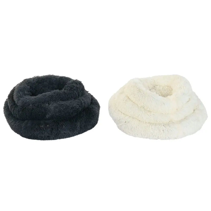 Pet bed Home ESPRIT White Dark grey 73 X 64 X 16 CM 2 Units - Домашни Животни<<<Дом Градина<<<BigBuy&&&Къщички и