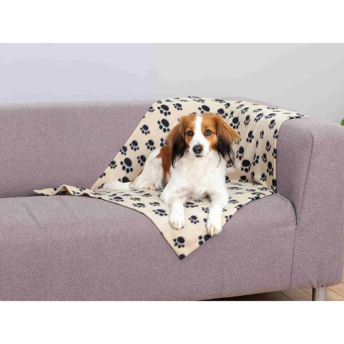 Pet blanket Trixie Beany 100 x 70 cm Beige - Домашни Животни<<<Дом Градина<<<BigBuy&&&Къщички и легълца<<<Домашни