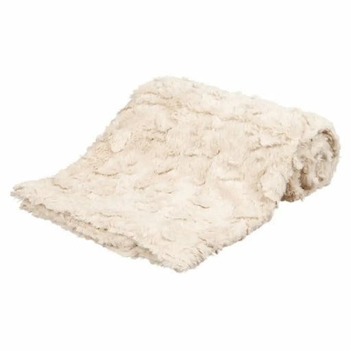 Pet blanket Trixie Cosy Beige Plush 100 × 70 CM - Домашни Животни<<<Дом Градина<<<BigBuy&&&Къщички и легълца<<<Домашни