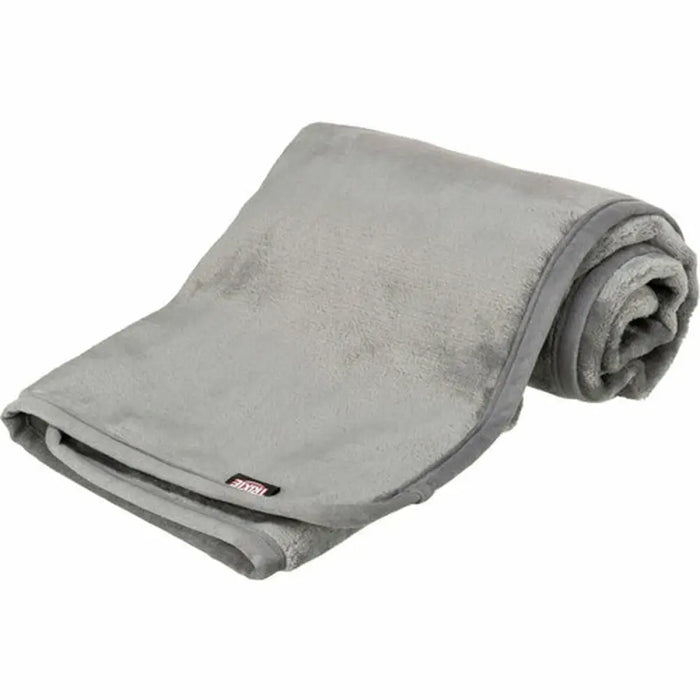 Pet blanket Trixie Levy Grey Polyester Plush 140 × 90 CM - Домашни Животни<<<Дом Градина<<<BigBuy&&&Къщички и