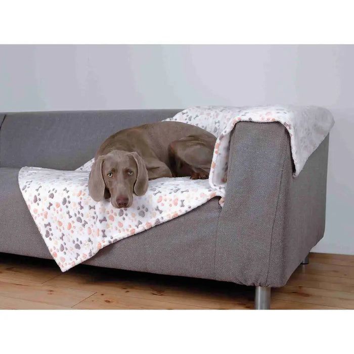Pet blanket Trixie Lingo White Beige 150 × 100 CM - Домашни Животни<<<Дом Градина<<<BigBuy&&&Къщички и
