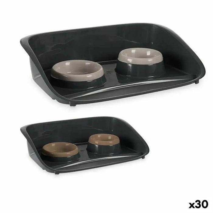 Pet feeding dish Mascow polypropylene 32,5 x 10 x 46,5 cm (30 Units) - Домашни Животни<<<Дом Градина<<<BigBuy&&&Купички