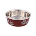 Pet feeding dish Trixie Stainless steel 2,2 L Red - Домашни Животни<<<Дом Градина<<<BigBuy&&&Купички за храна и
