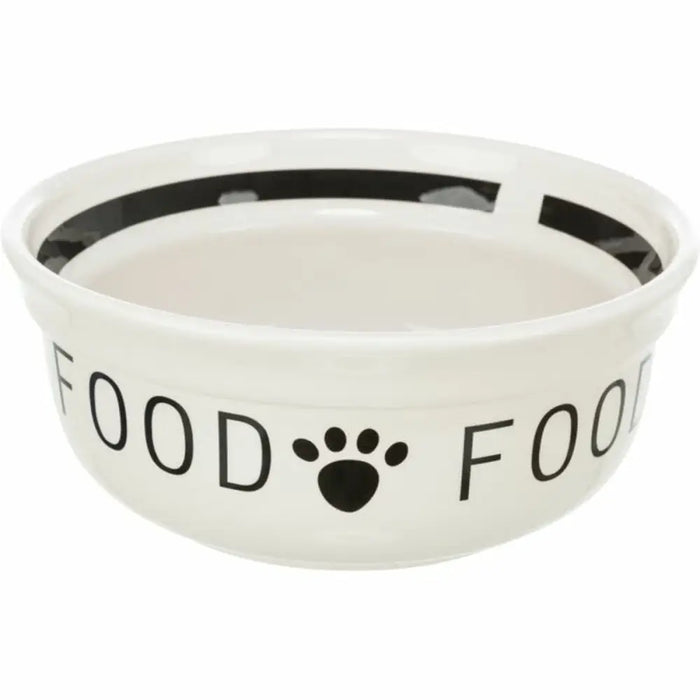 Pet feeding dish Trixie White Black 1,6 L - Домашни Животни<<<Дом Градина<<<BigBuy&&&Купички за храна и вода<<<Домашни
