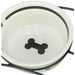 Pet feeding dish Trixie White Black 600 ml - Домашни Животни<<<Дом Градина<<<BigBuy&&&Купички за храна и вода<<<Домашни