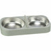 Pet feeding dish Trixie White Stainless steel Plastic 500 ml 32 x 5 x 16 cm - Домашни Животни<<<Дом