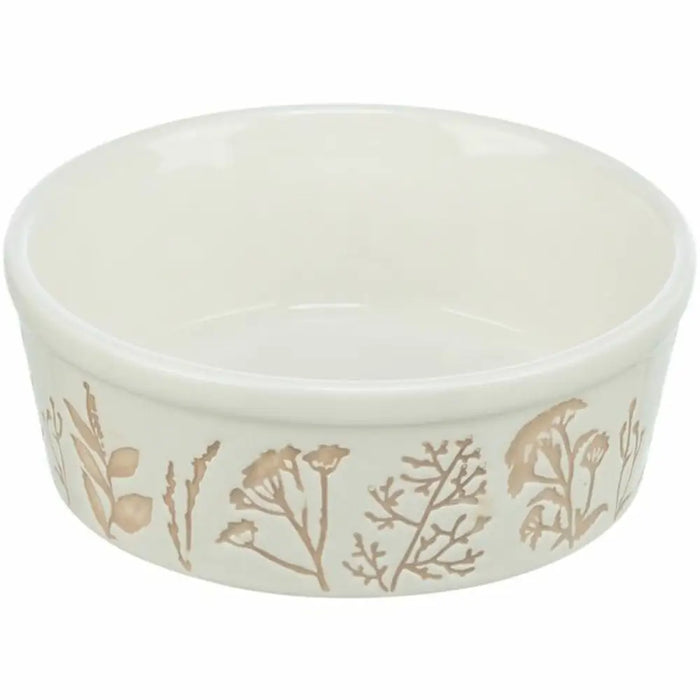 Pet feeding dish Trixie White Taupe 300 ml - Домашни Животни<<<Дом Градина<<<BigBuy&&&Купички за храна и вода<<<Домашни