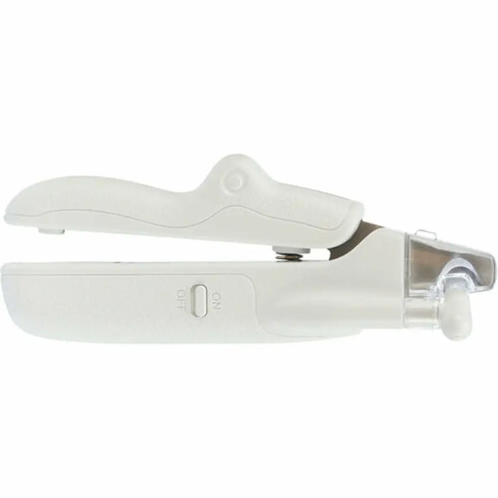 Pet Nail Clippers with LED Trixie Stainless steel Plastic 15 cm White - Домашни Животни<<<Дом Градина<<<BigBuy&&&Здраве