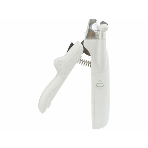 Pet Nail Clippers with LED Trixie Stainless steel Plastic 15 cm White - Домашни Животни<<<Дом Градина<<<BigBuy&&&Здраве