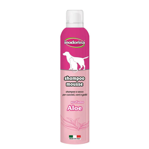 Pet shampoo Inodorina Aloe Vera 300 ml Foam - Домашни Животни<<<Дом Градина<<<BigBuy&&&Здраве и хигиена<<<Домашни