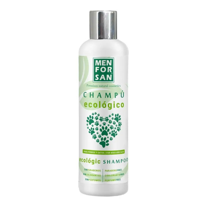 Pet shampoo Menforsan Perfume free 300 ml Ecological Concentrated Cat Dog - Домашни Животни<<<Дом