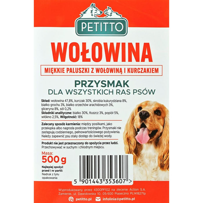 Dog Snack Petitto Beef 500 g