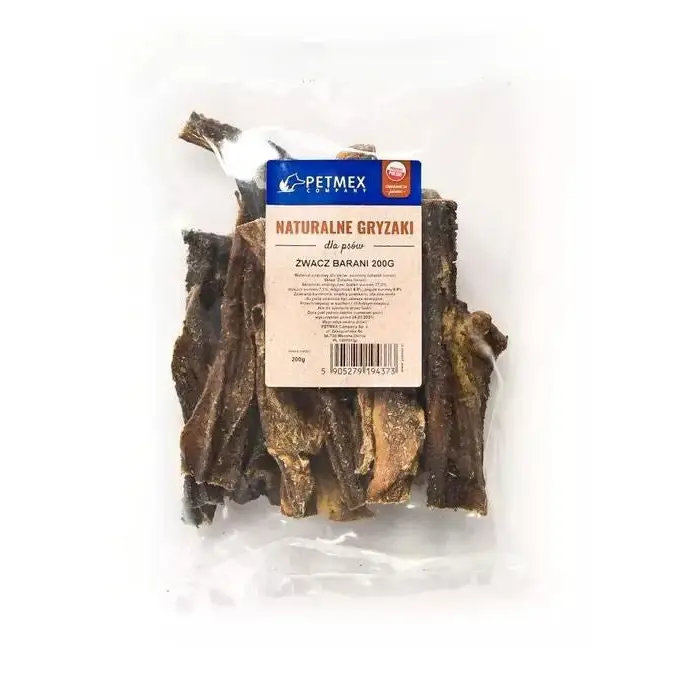 PETMEX Sheep rumen - dog treat - 200g - DelicaciesDLP-PRZ<<<For the dogDLP<<<ActionPL