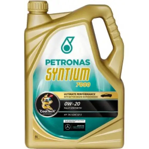 PETRONAS SYNTIUM 7000 0W-20 5L - АВТОМОБИЛНИ МАСЛА<<<MaxCar