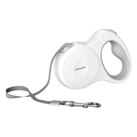 Petsuper Dog Automatic Retractable Leash 5m (white) - Walking and transportation<<<Pets<<<InnproXML
