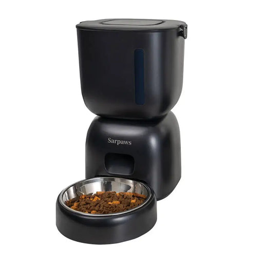 Petwant FW1-L(BAS) automatic food dispenser + drinker (black) - Bowls<<<Food Dispensers<<<Pets<<<InnproXML
