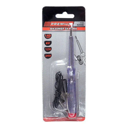 PHASEMETER FOR CAR 6V-12V-24V PRE AUTOMOTIVE VOLTAGE TESTER PREMIUM 6V-12V-24V - Измервателни