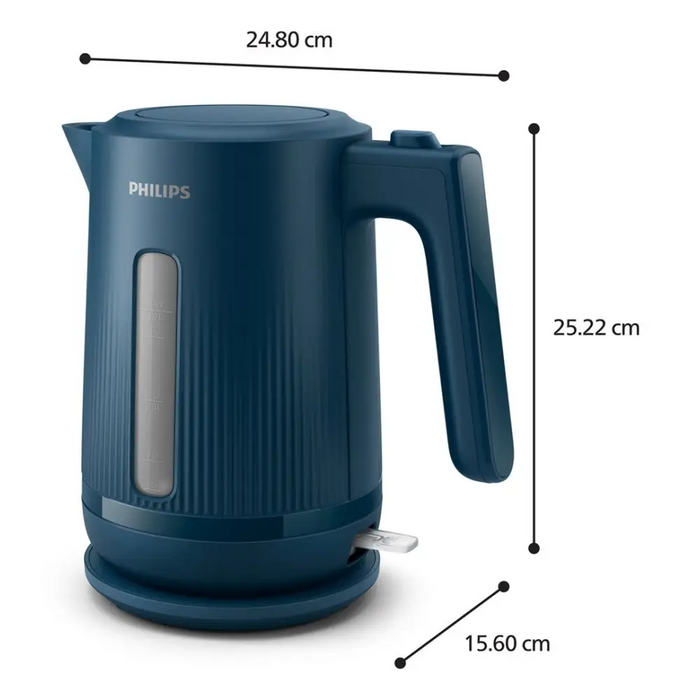 Philips 3000 series HD9411/70 electric kettle 1.7 L 2200 W Blue - Electric kettlesAGD-CZE<<<Home Appliance