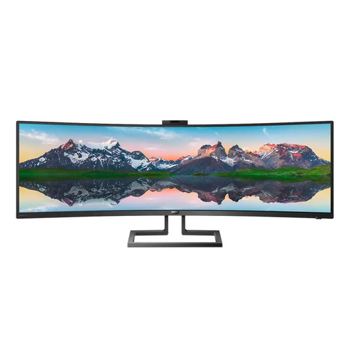Philips 499P9H 49’’ 32:9 Super Wide Curved 1800R VA LED 5120x1440@60Hz HDR 400 5ms 3000:1 80M:1 DCR 450 cd/m2 Web