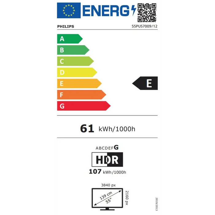 Philips 55PUS7009/12 TV 139.7 cm (55’’) 4K Ultra HD Smart TV Wi-Fi Black - Телевизори<<<Телевизори<<<Аудио Видео
