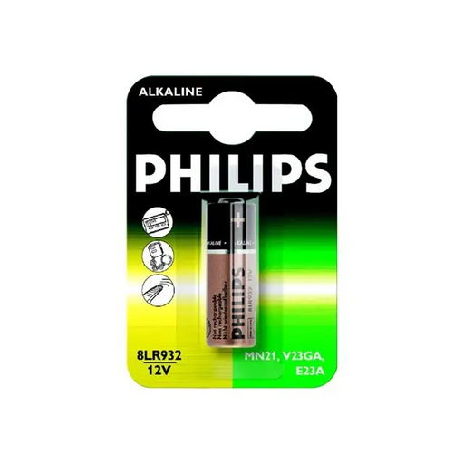 PHILIPS 8LR932/01B Battery PHILIPS Alkaline LR23A A23 1psc Blister - Батерии и зарядни устройства<<<Офис