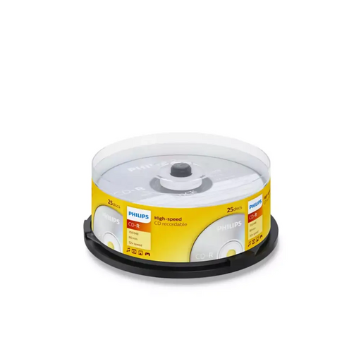 Philips CD-R 700 MB 25 pcs. in a spindle - CD/DVD<<<Оптични носители<<<MediaTrade