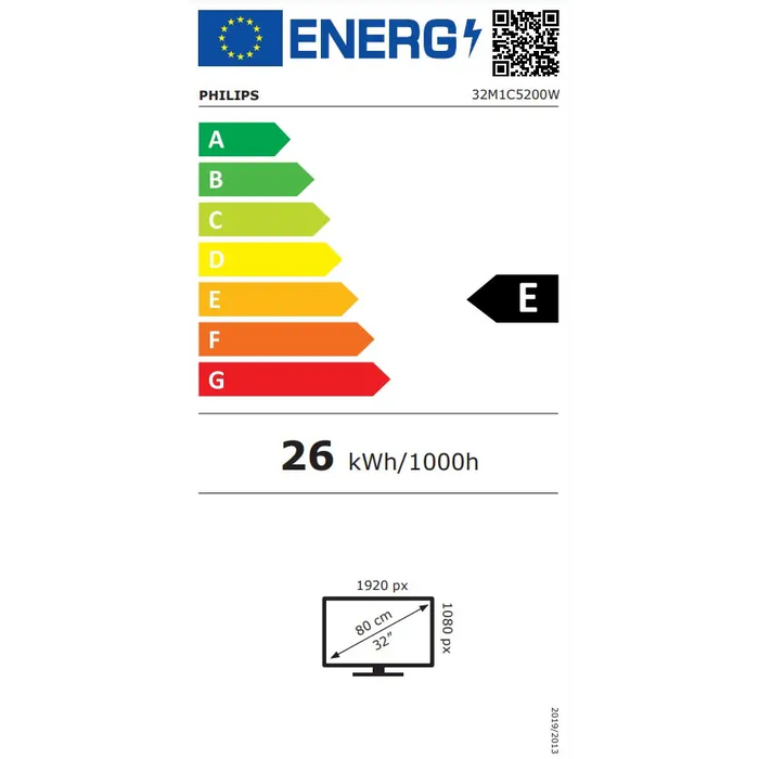 Philips Evnia 32M1C5200W 31.5’’ Curved 1500R VA WLED 1920x1080@240Hz 1ms GtG 0.5ms MPRT 300cd m/2 3000:1 Mega Infinity