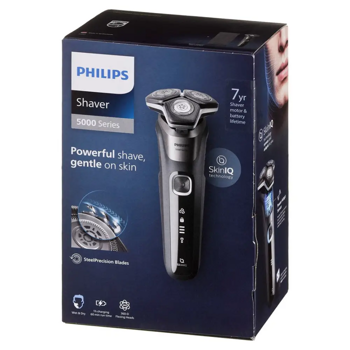 Philips SHAVER Series 5000 S5887/10 Wet and dry electric shaver and soft pouch - ShaversAGD-GOL<<<Home Appliance