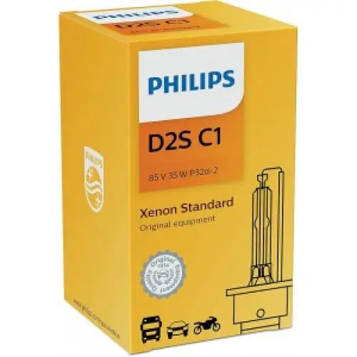PHILIPS STANDART D2S 4200K 35W 85V CARTON BOX 1 PCS - АВТОАКСЕСОАРИ<<<MaxCar&&&КРУШКИ И СВЕТЛИНИ<<<MaxCar