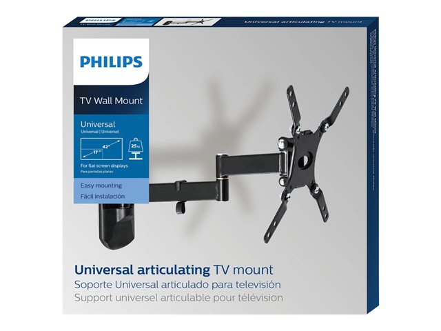 Philips TV Full motion Wall Mount VESA 200 x 100 mm/200 x 200 mm - Аксесоари за телевизори<<<Телевизори<<<Аудио Видео