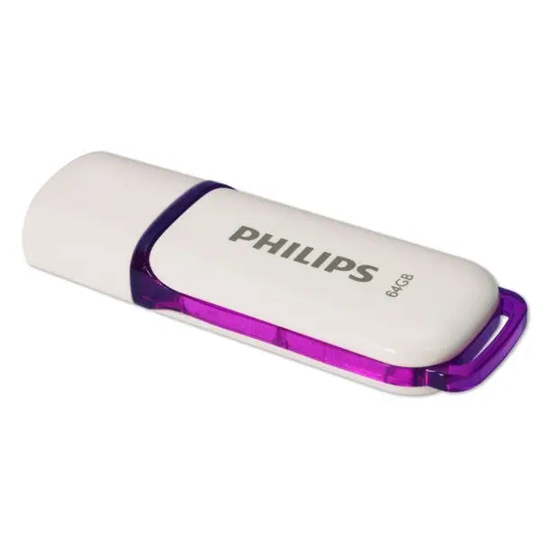 Philips USB 2.0 64GB Snow Edition Purple - USB флаш памети<<<Памети<<<MediaTrade