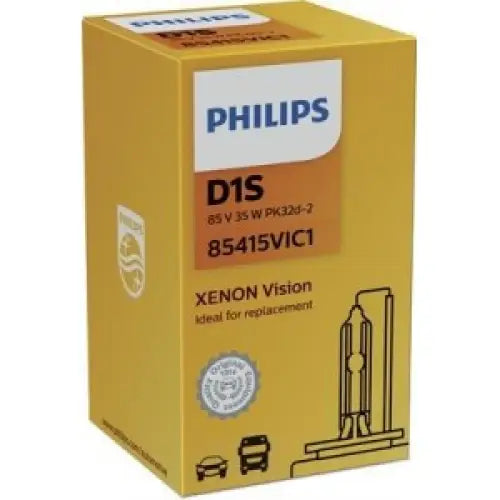PHILIPS VISION D1S 4400K 35W 85V CARTON BOX 1 PCS - КРУШКИ И СВЕТЛИНИ<<<MaxCar